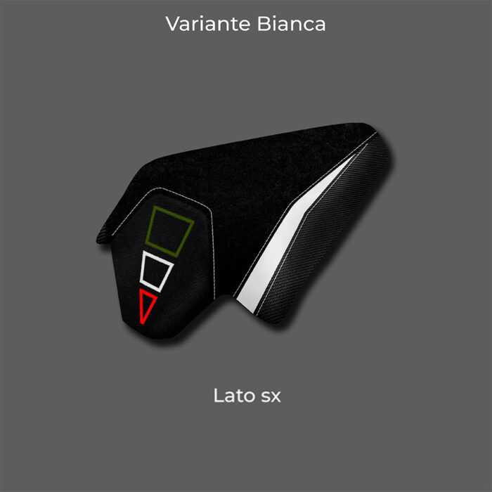 RIVESTIMENTO SELLA, FODERA ComfortPlus  - Variante Bianca - PANIGALE V4 (2018-2024) - immagine 5