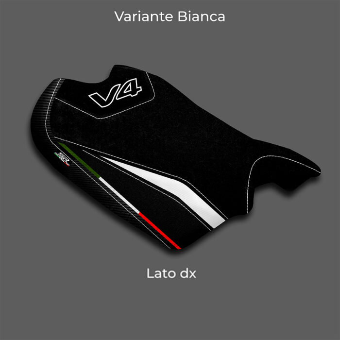 RIVESTIMENTO SELLA, FODERA ComfortPlus  - Variante Bianca - PANIGALE V4 (2018-2024) - immagine 2