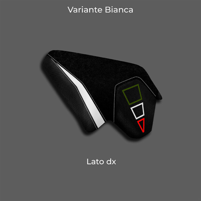 RIVESTIMENTO SELLA, FODERA ComfortPlus  - Variante Bianca - PANIGALE V4 (2018-2024) - immagine 4
