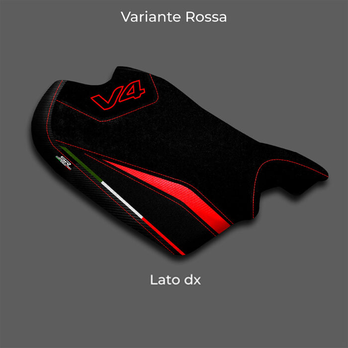 RIVESTIMENTO SELLA, FODERA ComfortPlus - Variante Rossa - PANIGALE V4 (2018-2024) - immagine 2