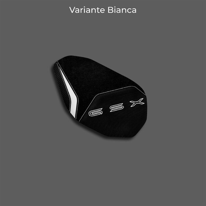 RIVESTIMENTO SELLA, FODERA ComfortPlus - Variante Bianca - GSX 8S/8R (2023-2024) - immagine 3