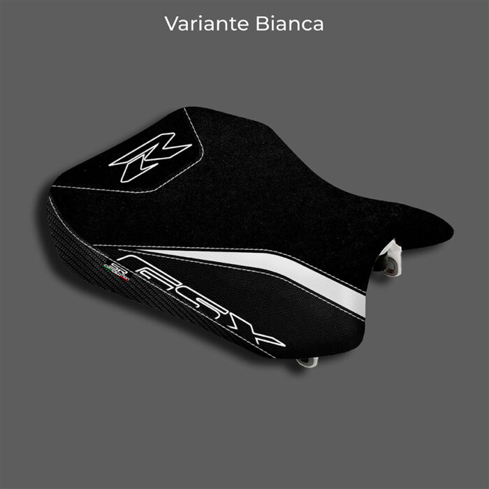 RIVESTIMENTO SELLA, FODERA ComfortPlus - Variante Bianca - GSX R 600/750 (2011-2023) - immagine 2